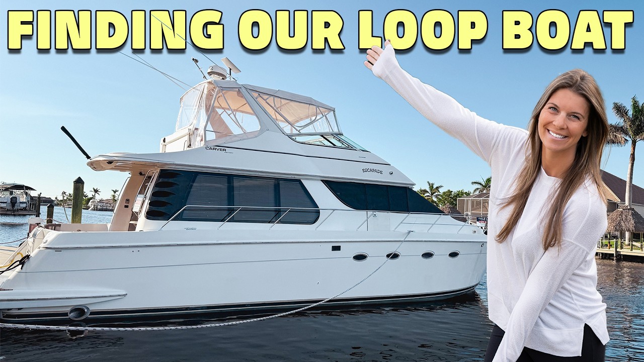 Finding Our GREAT LOOP BOAT! - Touring 5 Different Boats