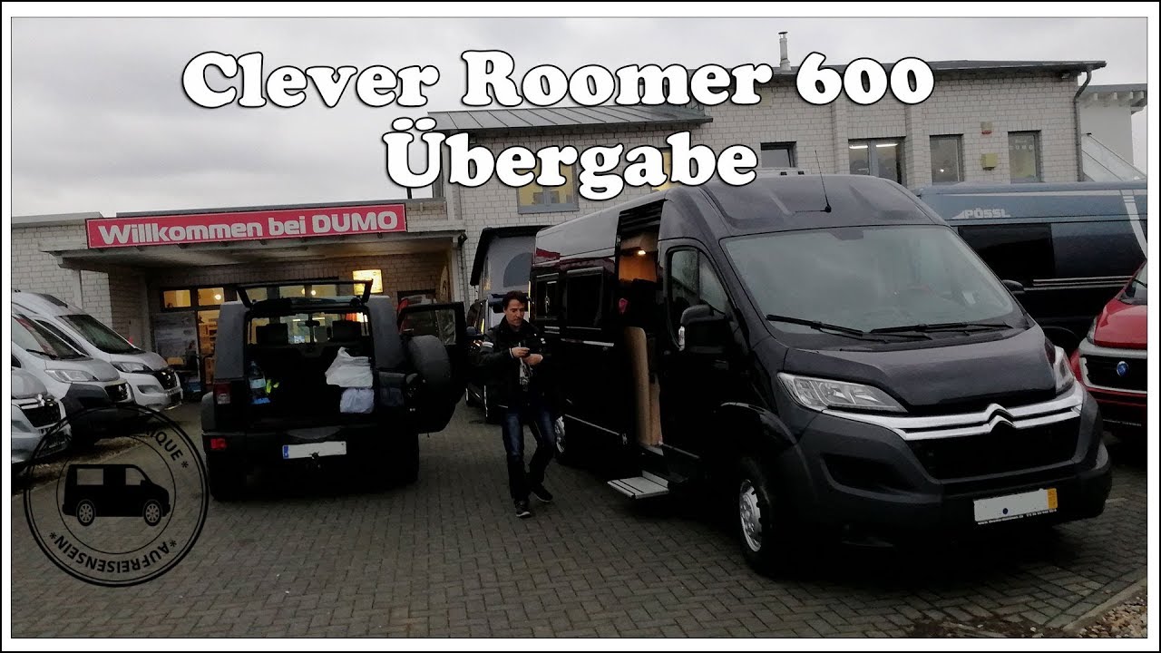 Übergabe Kastenwagen Clever Roomer 600