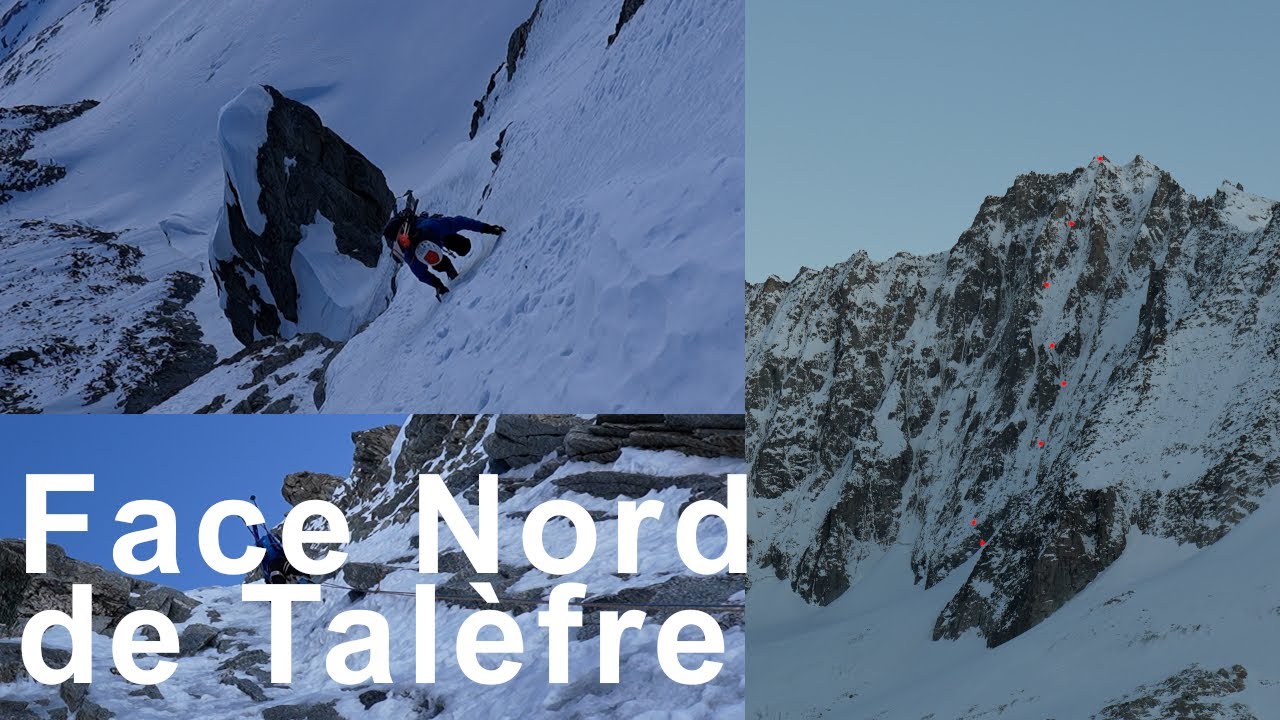 Face Nord de Talèfre Voie Dufour variante Chamonix-Mont-Blanc Refuge du Couvercle montagne alpinisme