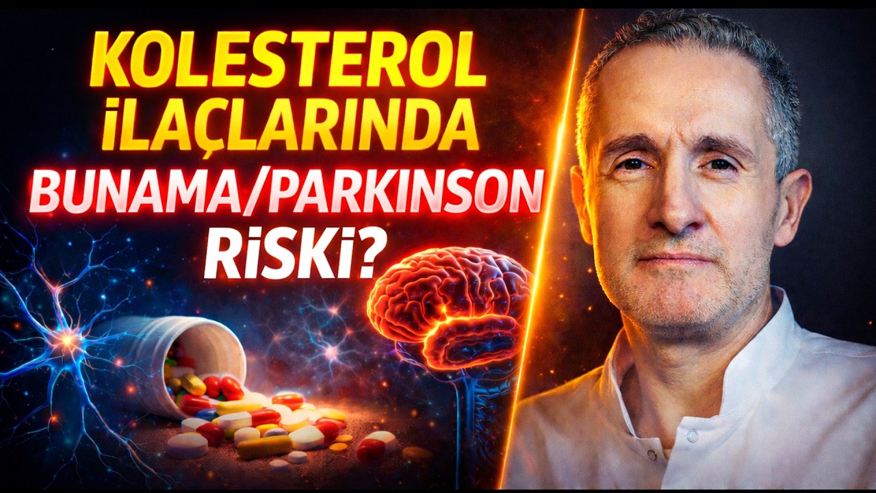 KOLESTEROL ilaçlarında BEYİN HASARI-Alzheimer-Parkinson riski nedir? Prof.Dr. İlke SİPAHİ anlatıyor.