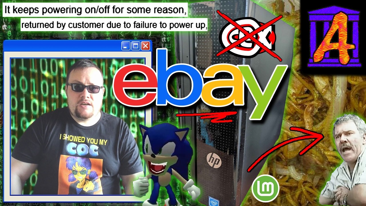 I Fixed A Borked eBay PC So I Could Order Chinese