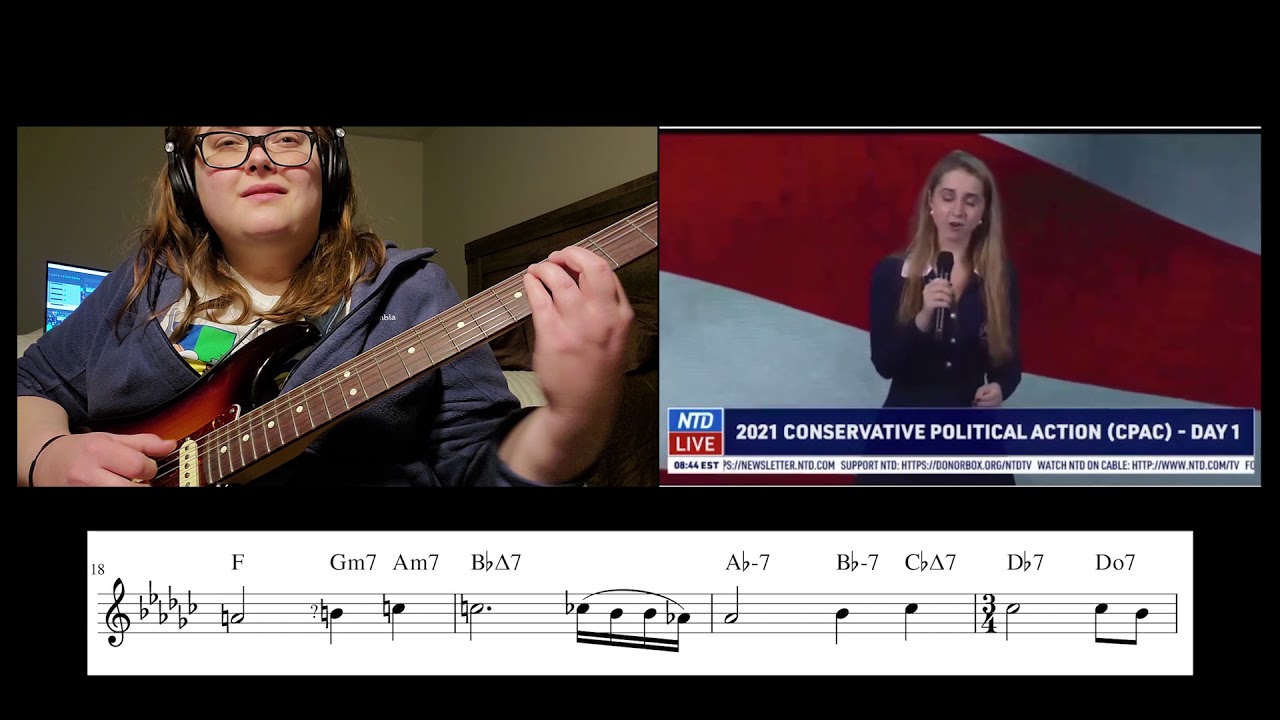 2021 CPAC National Anthem - Reharmonized