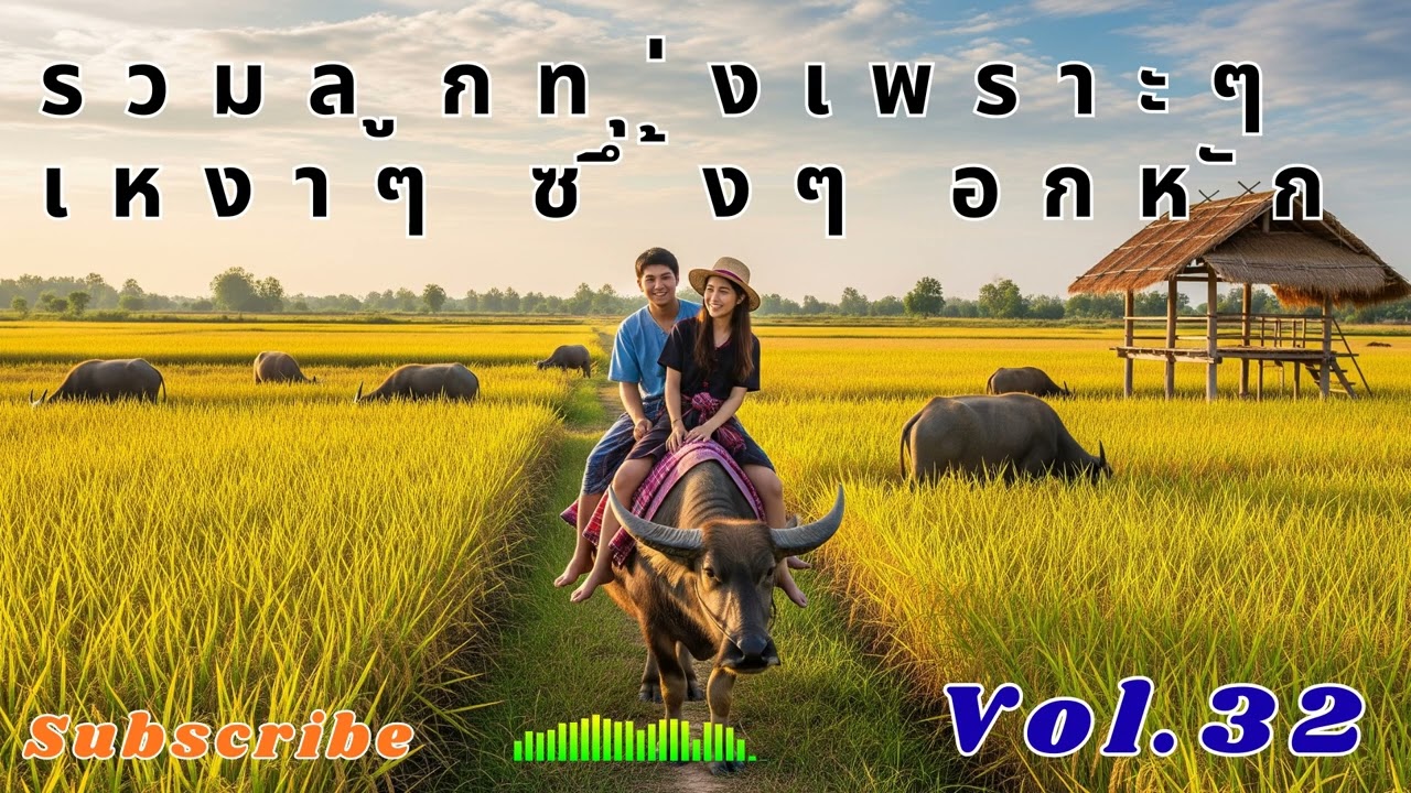 Ep 32 รวมลูกทุ่งเพราะๆ เหงาๆ ซึ้งๆ อกหัก ฟังแล้วคิดฮอดบ้านเฮา