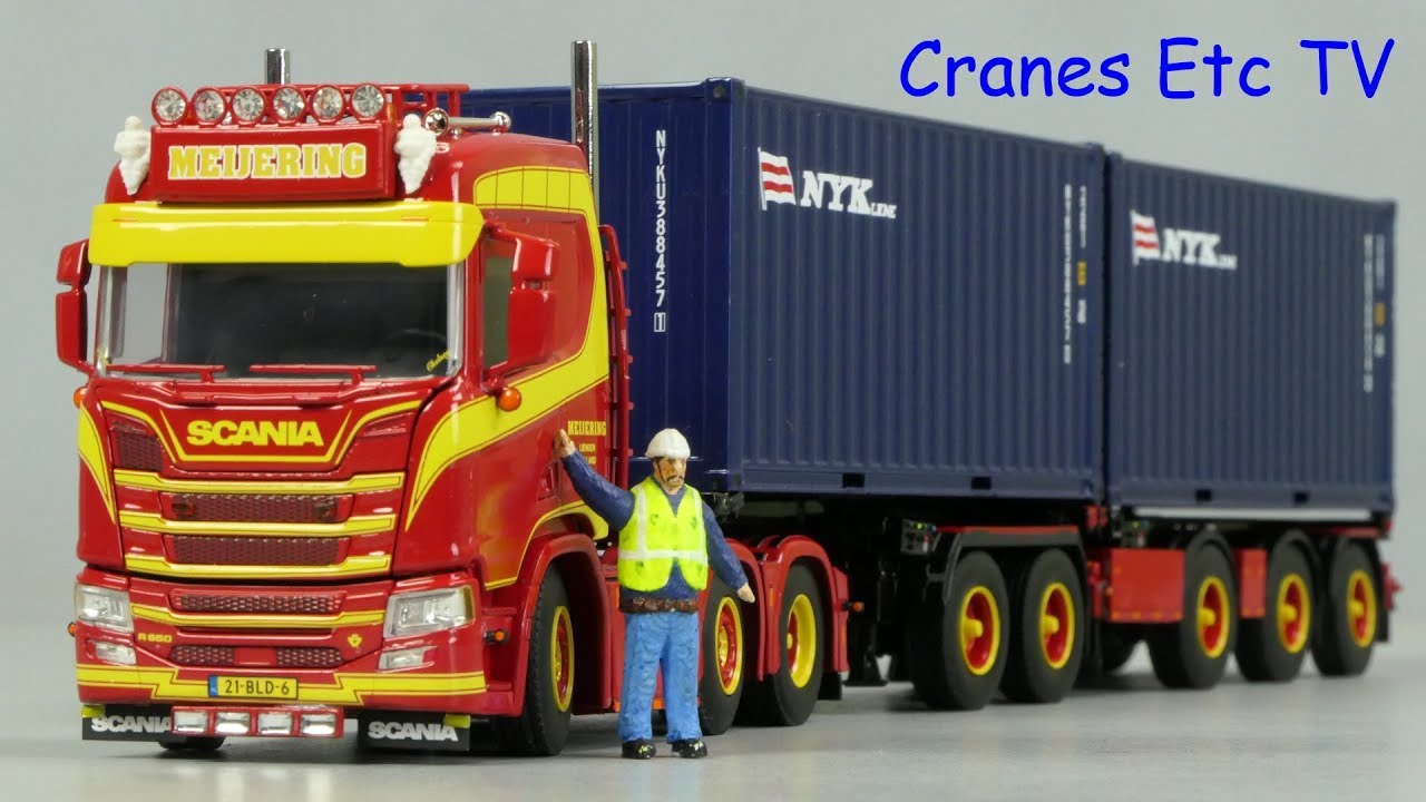 WSI Scania R + 2Connect Combi 'Meijering' by Cranes Etc TV