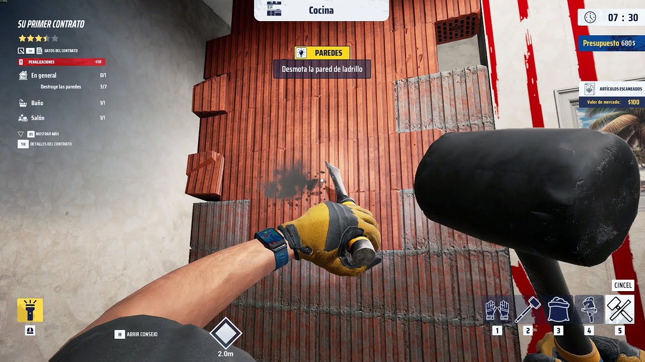 Nuevo Simulador De Destrucci&oacute;n De Casas y Venta De materiales | Deconstruction Simulator Demo