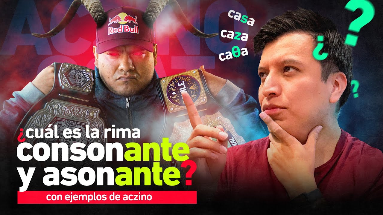 Lo que NO SABÍAS de las RIMAS CONSONANTES y ASONANTES (con ejemplos de ACZINO) ¿Qué es el SESEO?