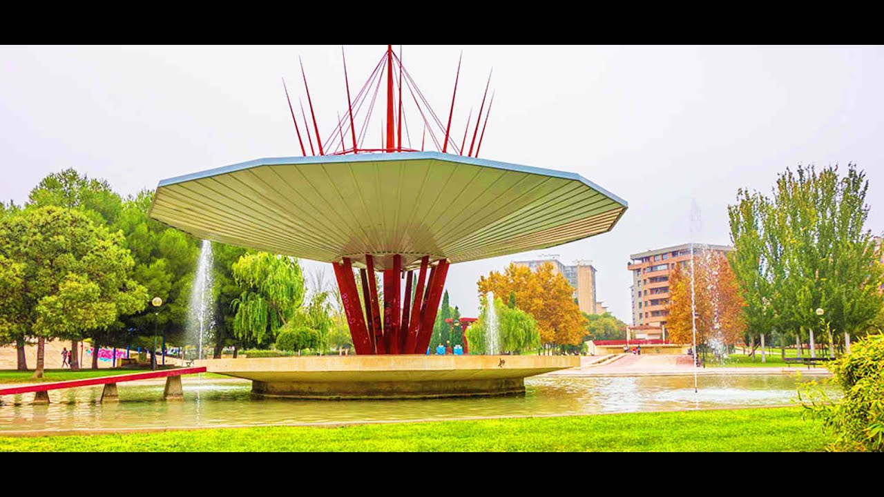 PARQUE SEDETANIA 4K ASMR ZARAGOZA SPAIN