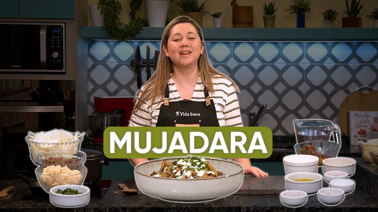 Mujadara | Receta fácil, saludable y nutritiva | Rico y sano #44
