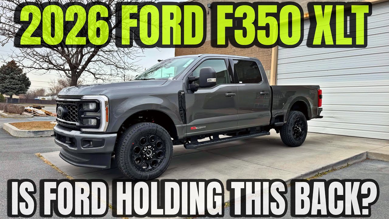 Ford F350 XLT 2026 года: Почему Ford продолжает скрывать эту популярную комплектацию???