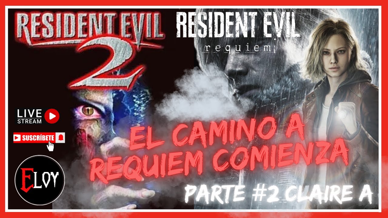 🔴 CAMINO AL REQUIEM CONTINÚA EN RACCON CITY😱🔥| Resident Evil 2 CLASICO🧟‍♂️ | PS5 | PARTE 2 CLAIRE A