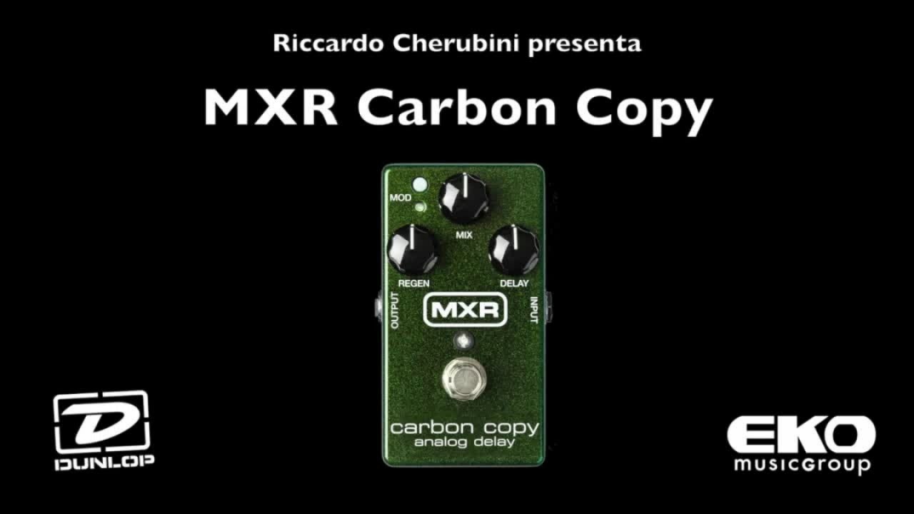 MXR M169 Carbon Copy analog delay - Recensione e prova audio