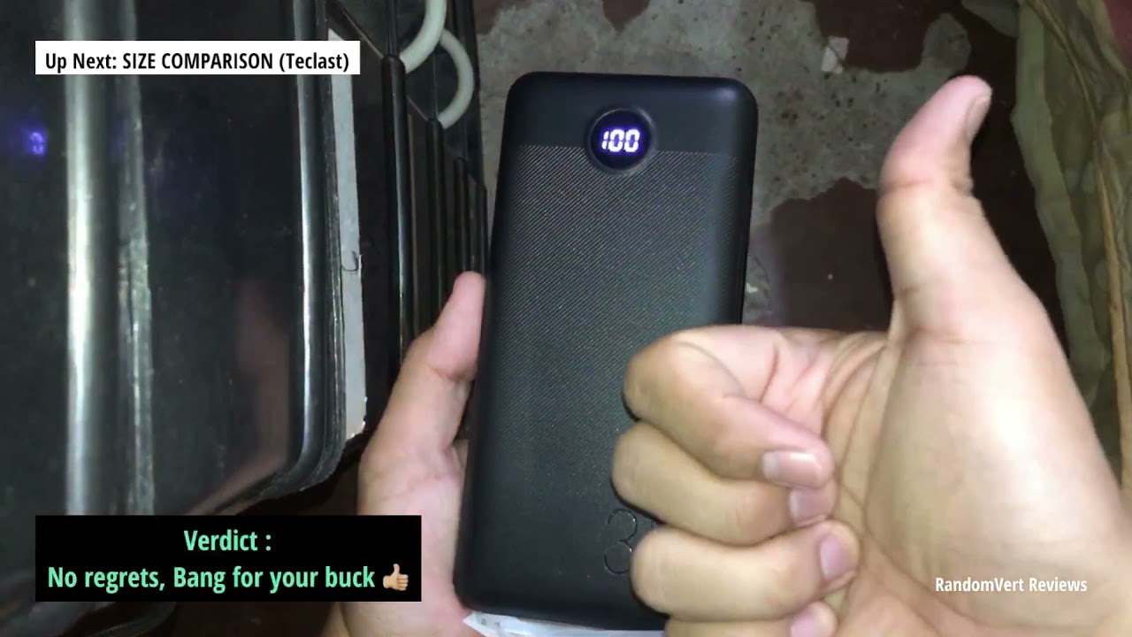VEGER 30000mAh Powerbank VP3008 Quick Unboxing and Review - Shopee PH