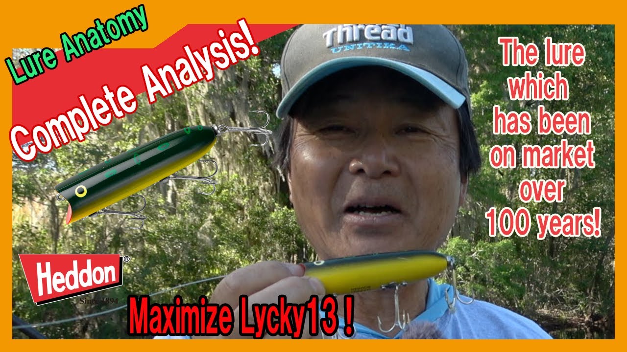 【HIROism】Maximize the potential of Lucky 13!【Heddon, Topwater 】