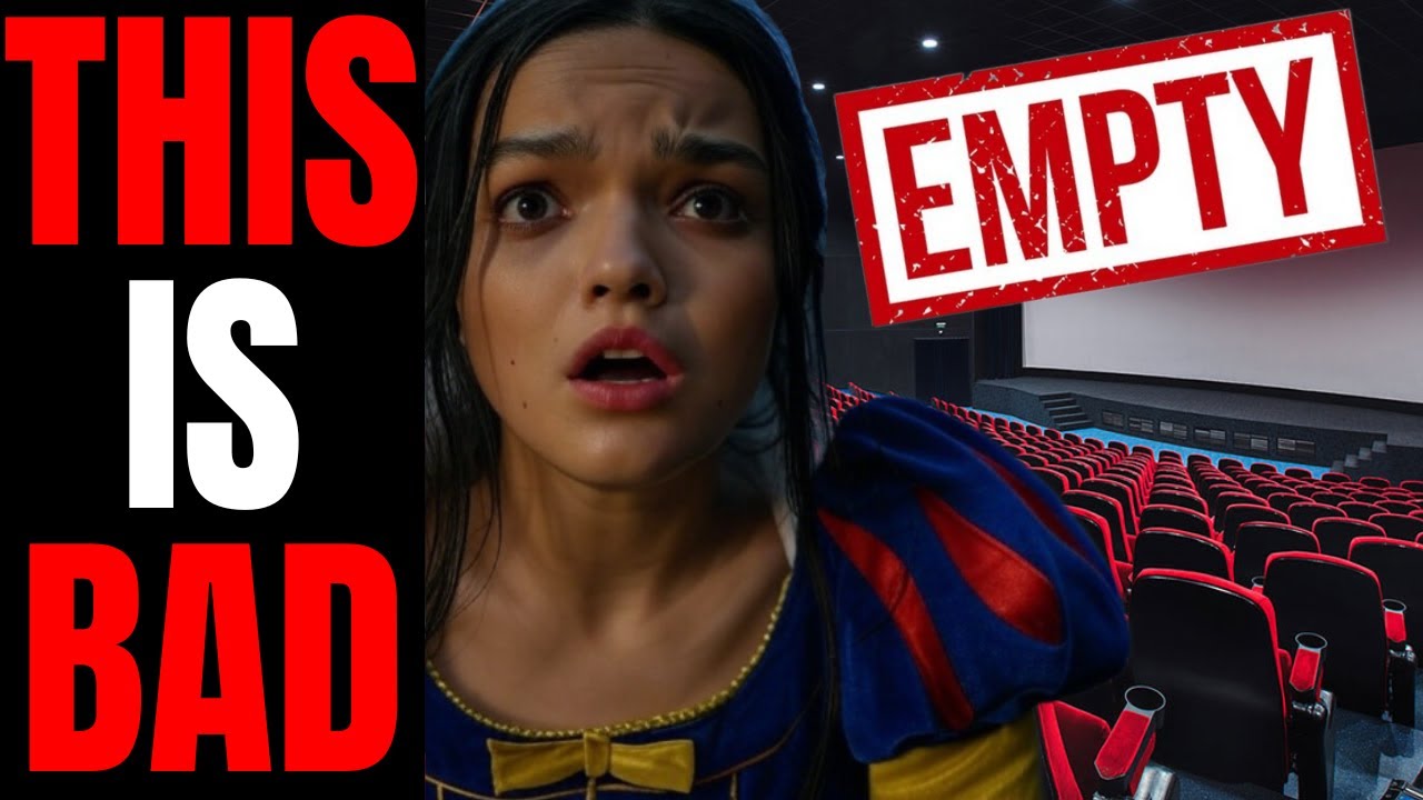 Disney PANICS As Theaters Are EMPTY For Rachel Zegler's Snow White!