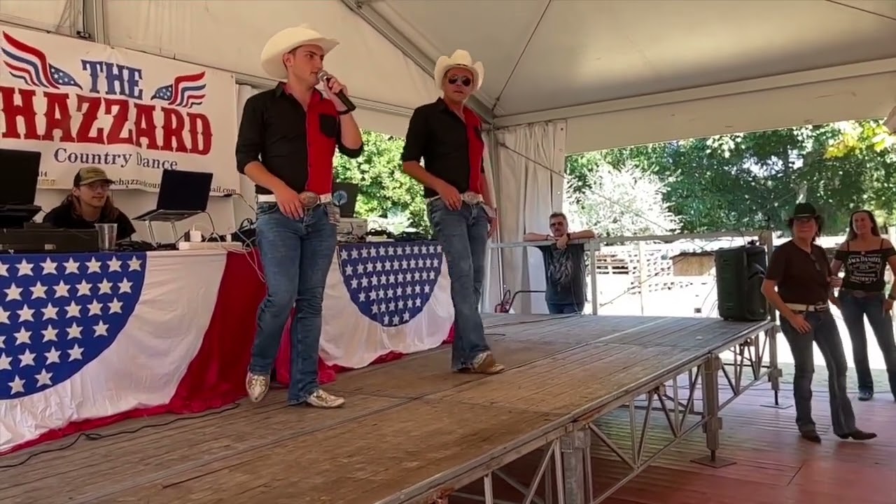 LMFAO - Manu & Leo & Federica Dall'Aglio - Hazzard Country Fest 2023   Line Dance