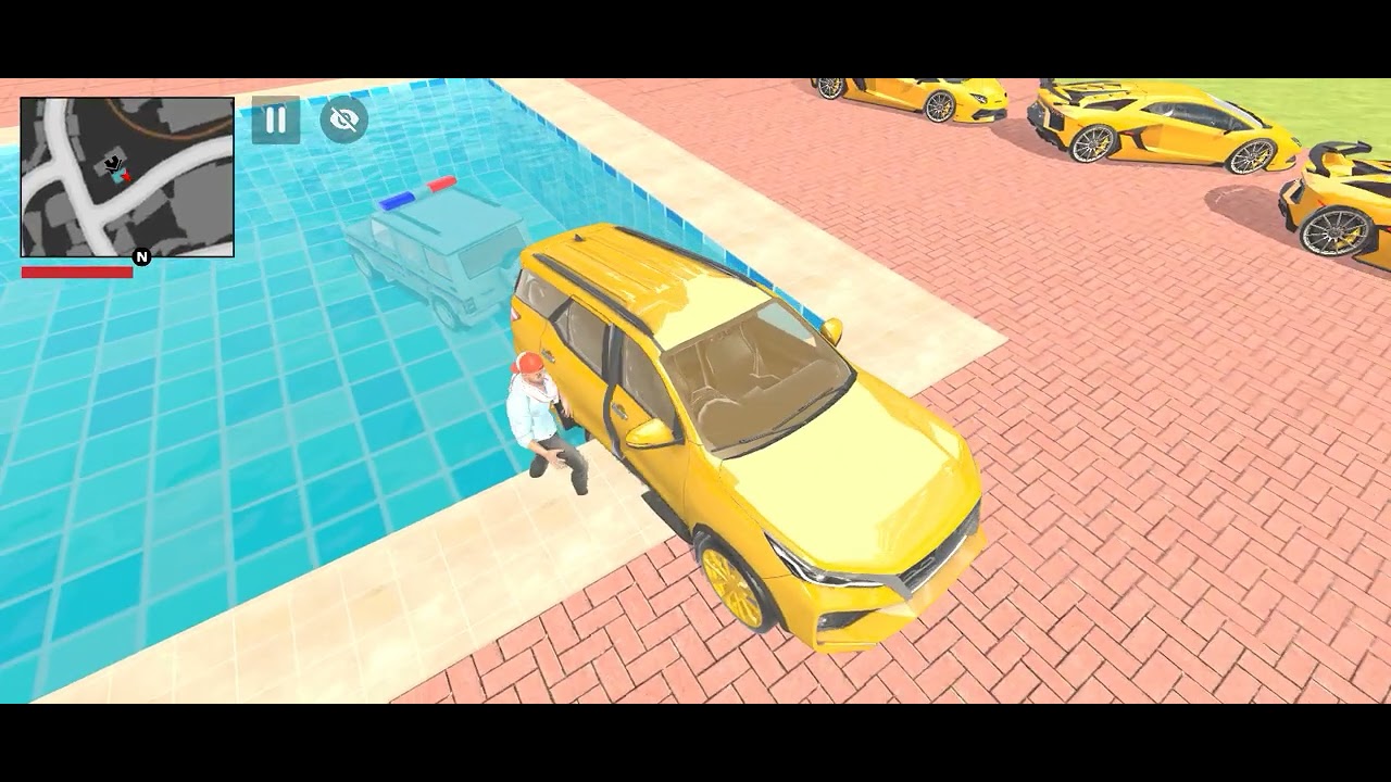 😱 Franklin purchased by 🔥new truck 🚛 Indian thift auto💯 Simulator game 🎮🎯 #video 