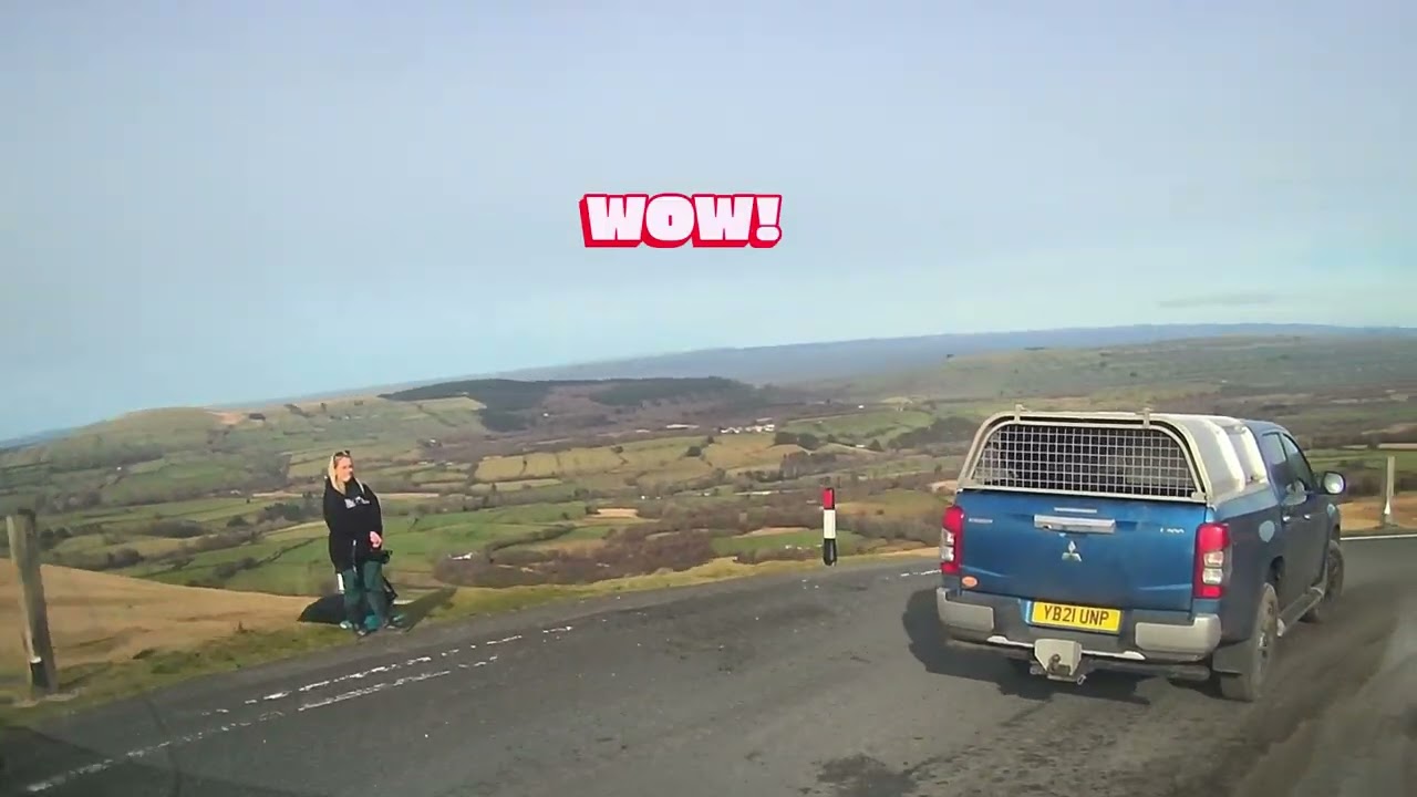 Black Mountain Pass, one of the best roads in Wales