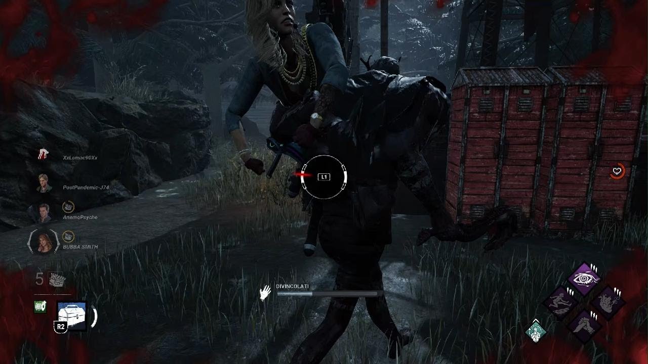 Dead by Daylight con 75% per cento del team vs spettro