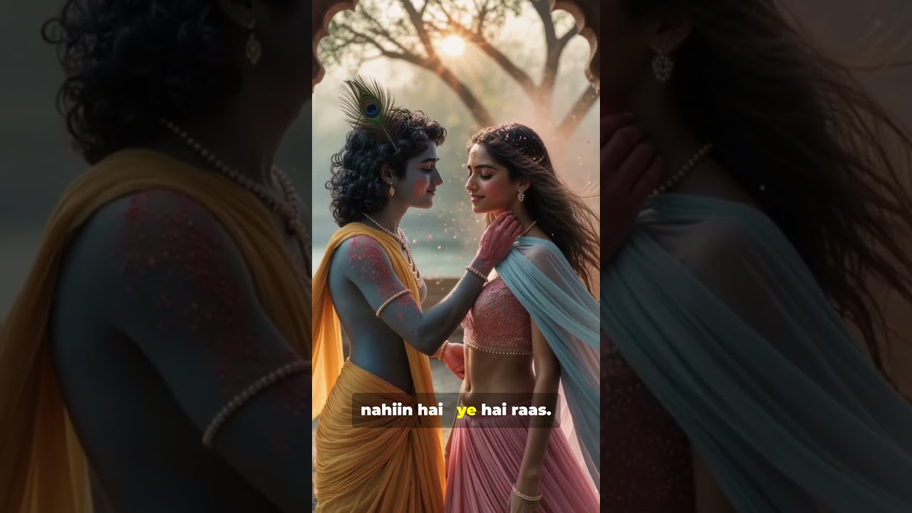 How Krishna Started Holi? | The Divine Love Story of Radha Krishna 🌸