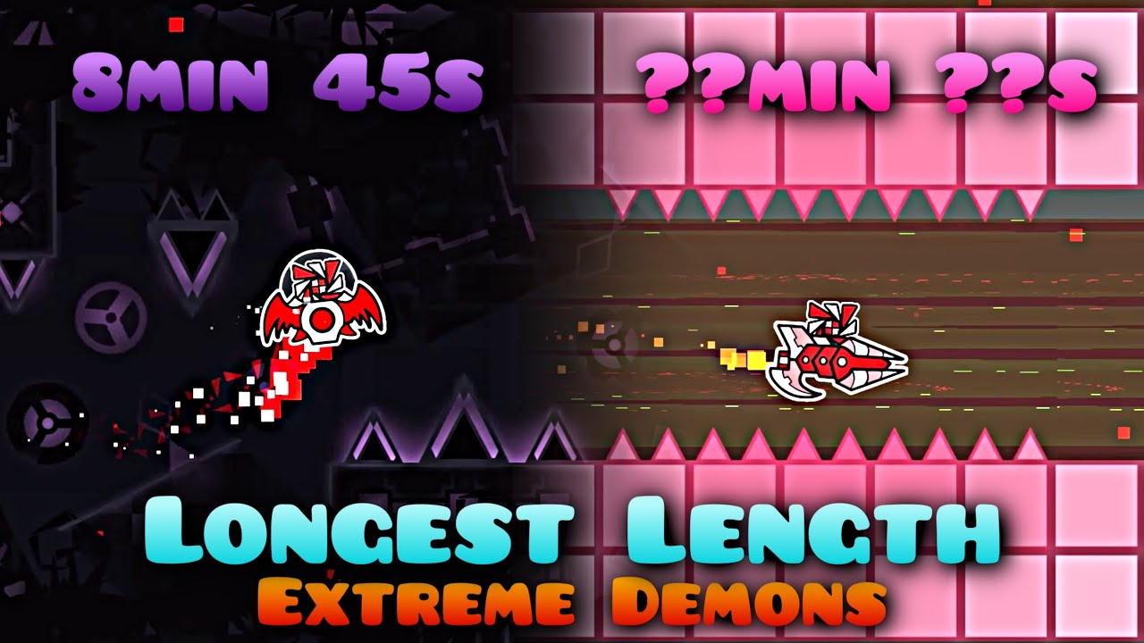 Top 50 Longest Extreme Demons | Geometry Dash [4K]