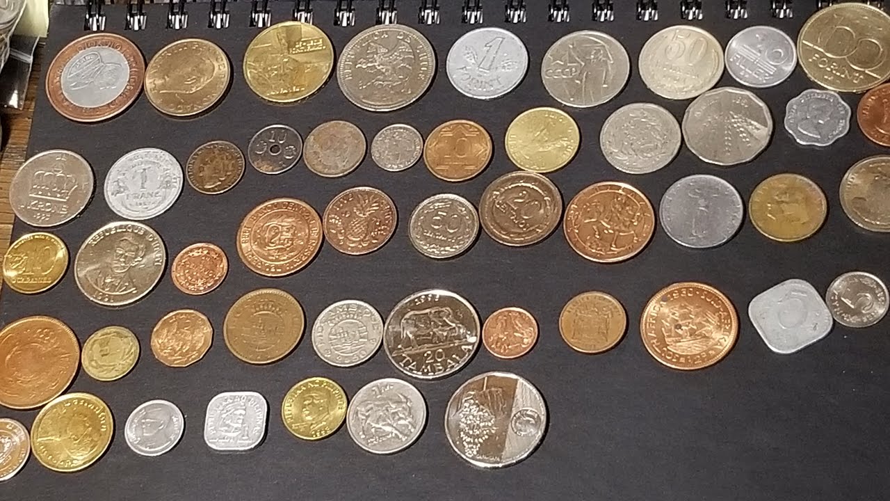 Rare Foreign Coins from an EBay 4 pound bulk lot