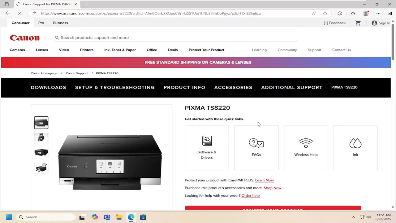 Jak zainstalować i skonfigurować drukarkę Canon PIXMA TS8220 [Przewodnik]