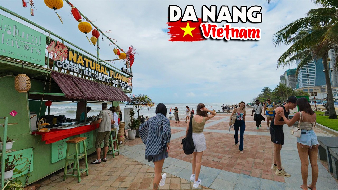 (4K) My Khe Beach DA NANG VIETNAM Walking Tour -Latest Update in 10th March 2026 Weather & Real Life