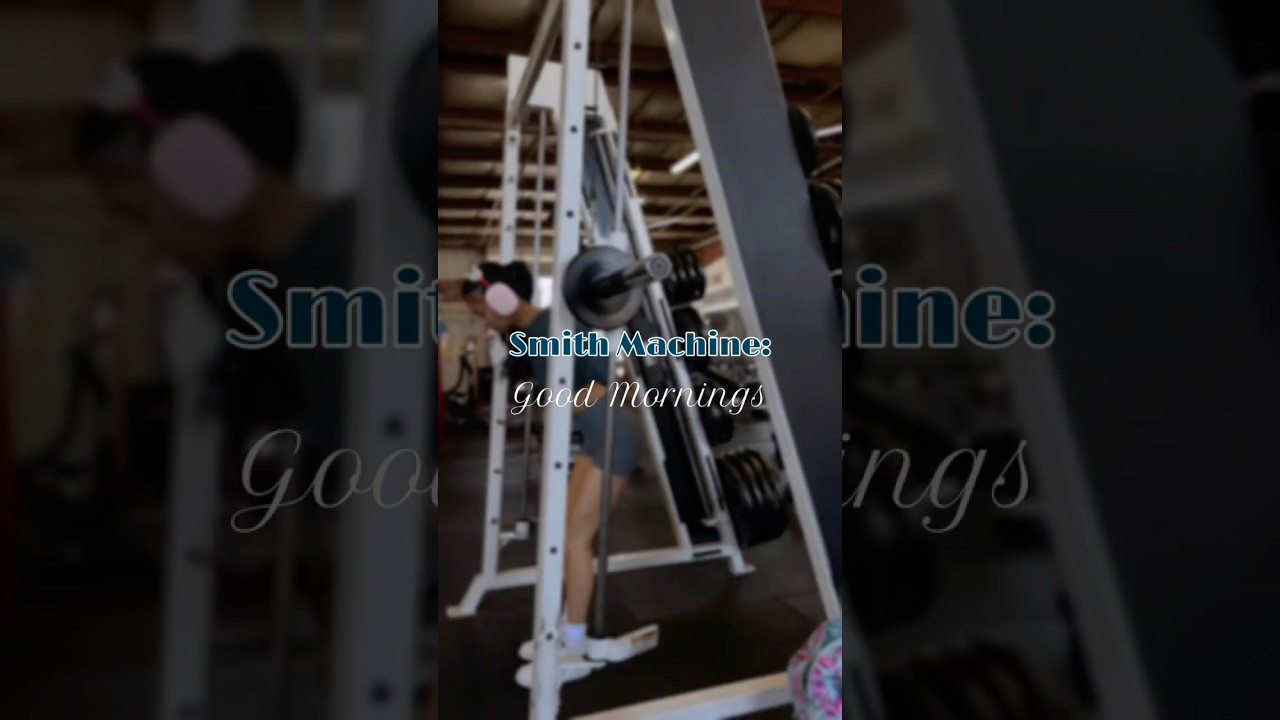 Ig: @oohlalaitstorahh.xo #gym #smithmachine #workout