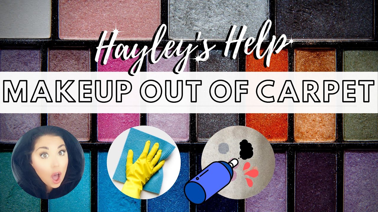 HOW TO GET MAKEUP OUT OF YOUR CARPET!   SECRET EASY HACK!