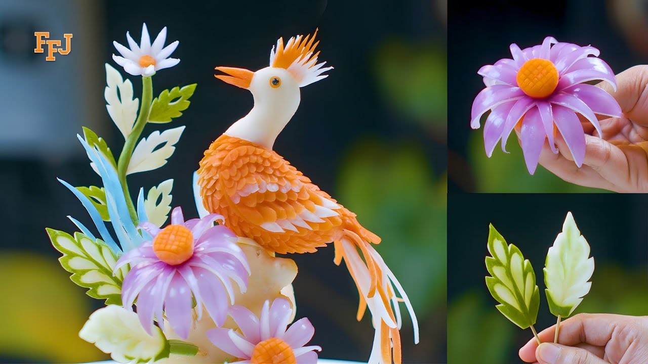 🔴1000 Creative & Useful Veggie Arts *Garnishes 2024🌸