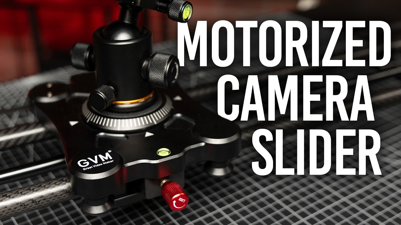 Is This GVM Motorized Camera Slider the Key to More Dynamic Videos?
