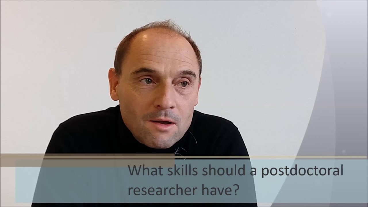 A Brief Conversation with Ulrich Jonas | What skills should a postdoctoral researcher have?