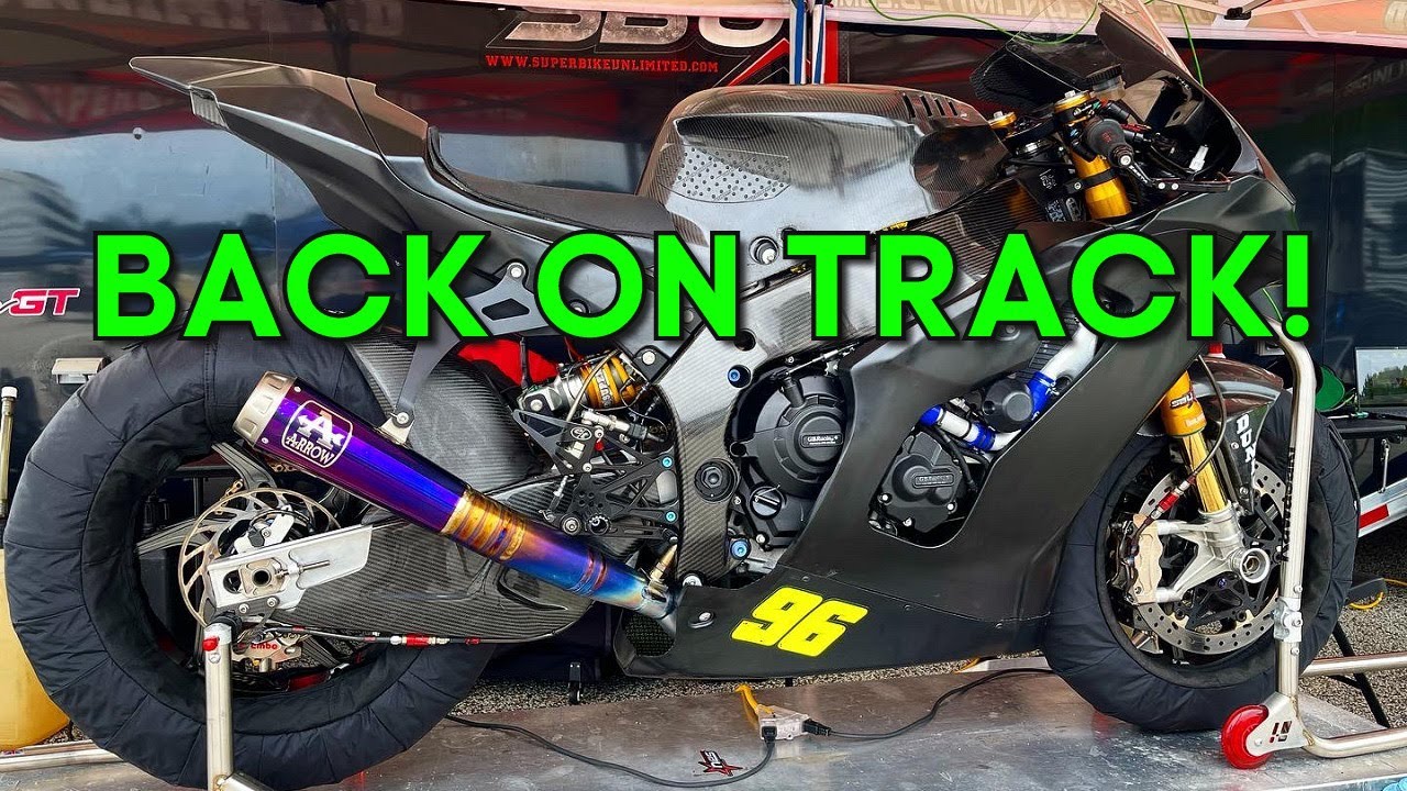 ZX-10RR Pro Superbike 2021 Pt.8 — мы вернулись! Тестируем с профессиональным гонщиком Джейсоном А...