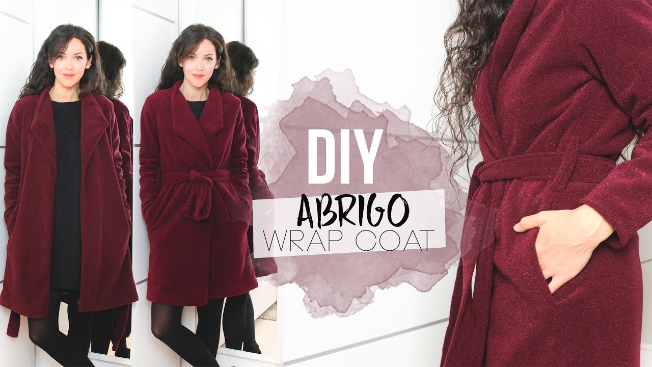 DIY WRAP COAT | Cómo hacer un abrigo