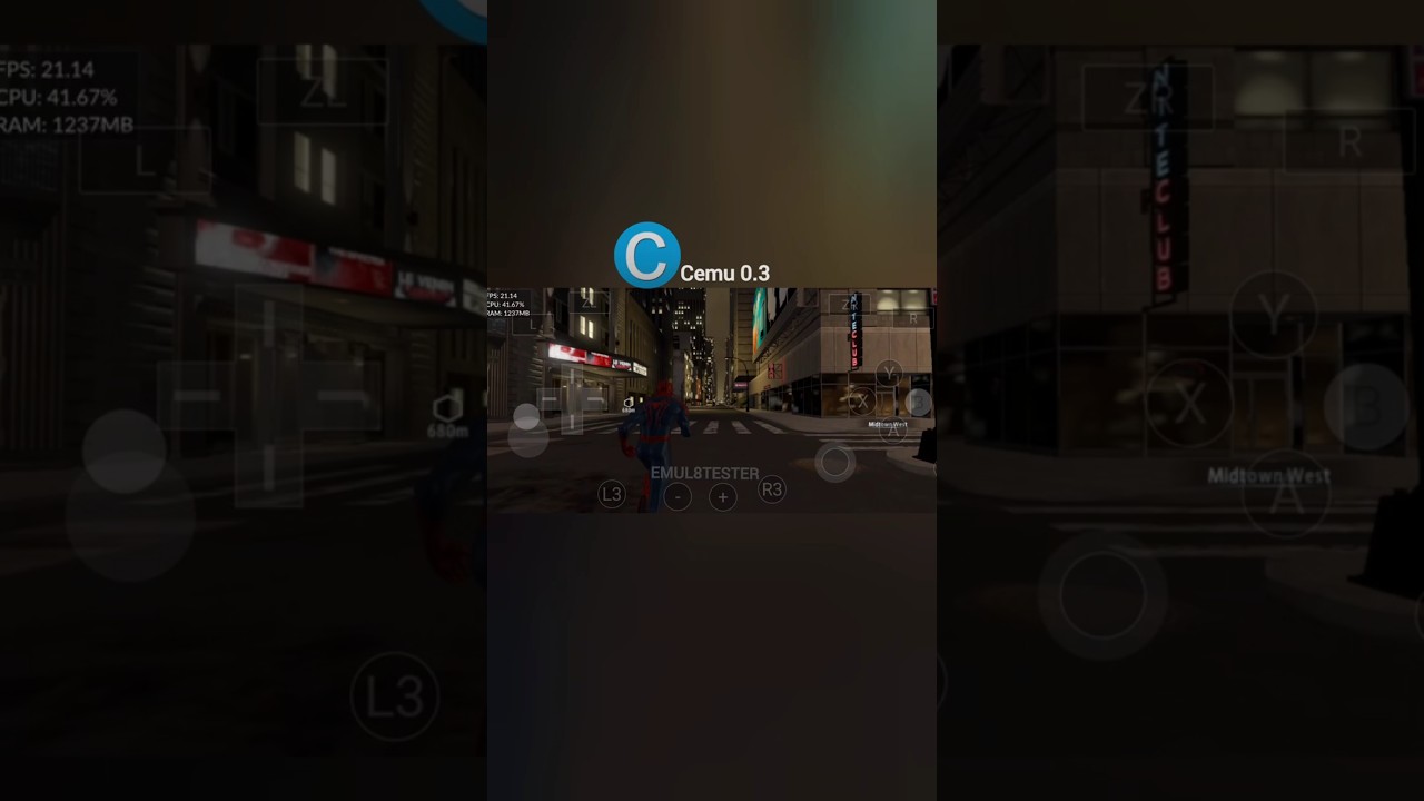The Amazing Spider-man 2| Cemu Emulator Mobile|Poco F5 | 