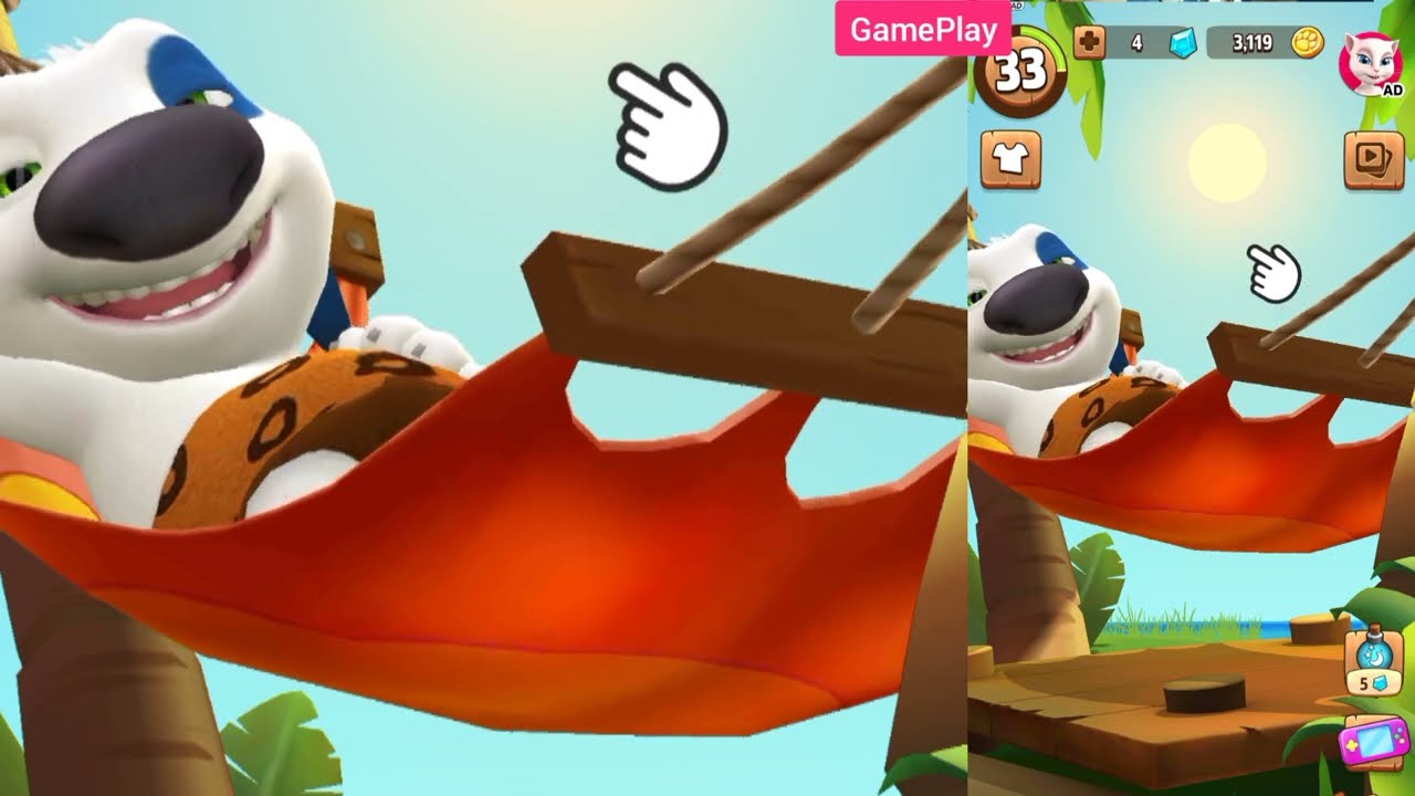 My talking Hank HOLIDAY Gameplay walkthrough #talkinghank #gaming #games #gameplay #talkinghank