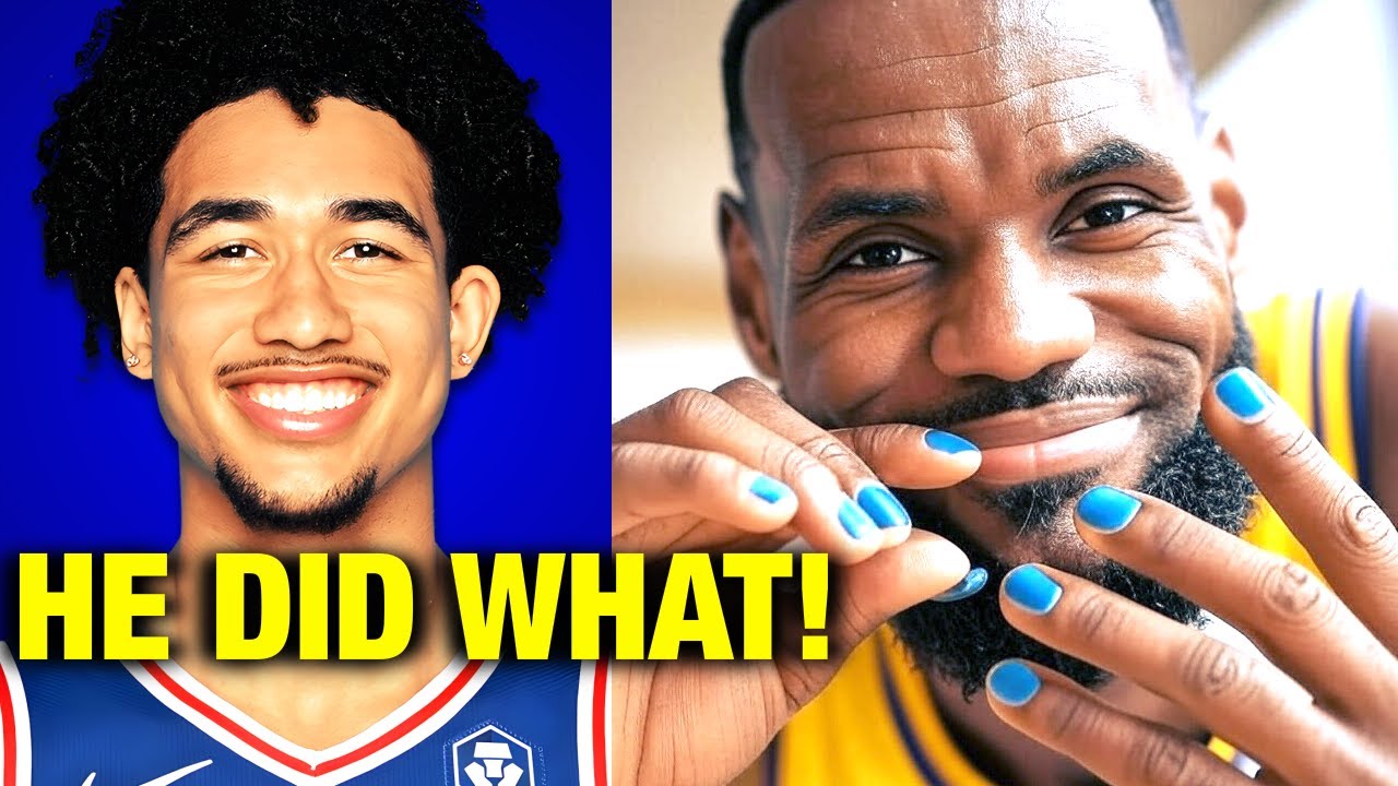 NBA Legends Didn't See This Coming: Jared McCain's Nail Polish Empire Shakes the League