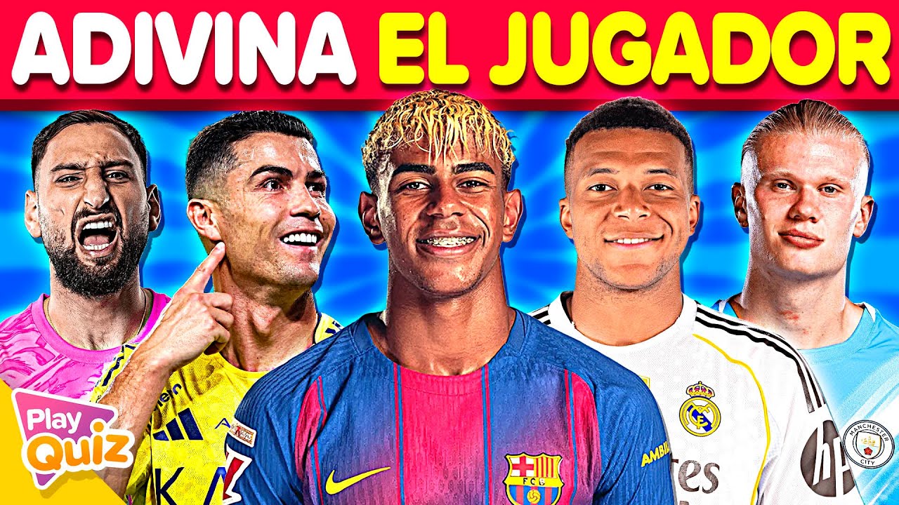 ⚽ ¡ADIVINA EL JUGADOR EN 3 SEGUNDOS! | 60 Futbolistas Nivel Pro 🏆 | Play Quiz de Fútbol