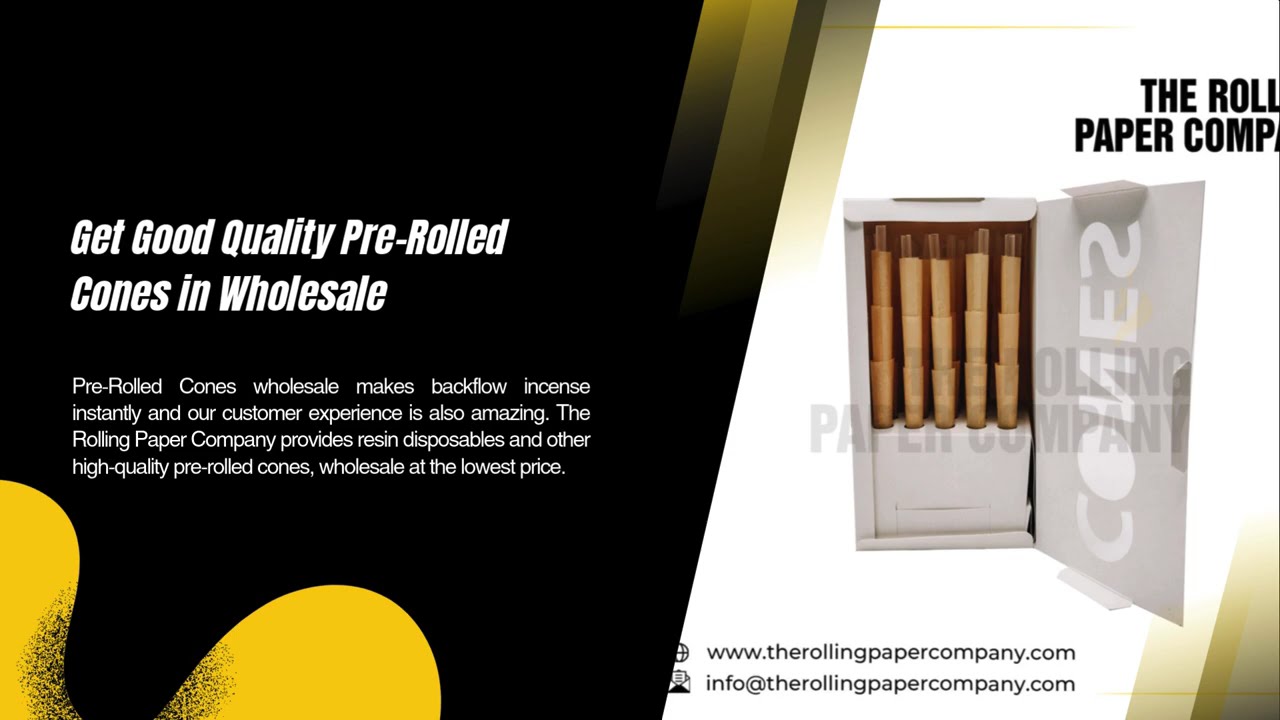 Bulk Pre-Rolled Cones & Custom Printed Designs &ndash; The Rolling Paper Company