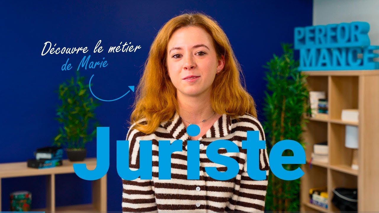 Découvrez le métier de Juriste avec Marie