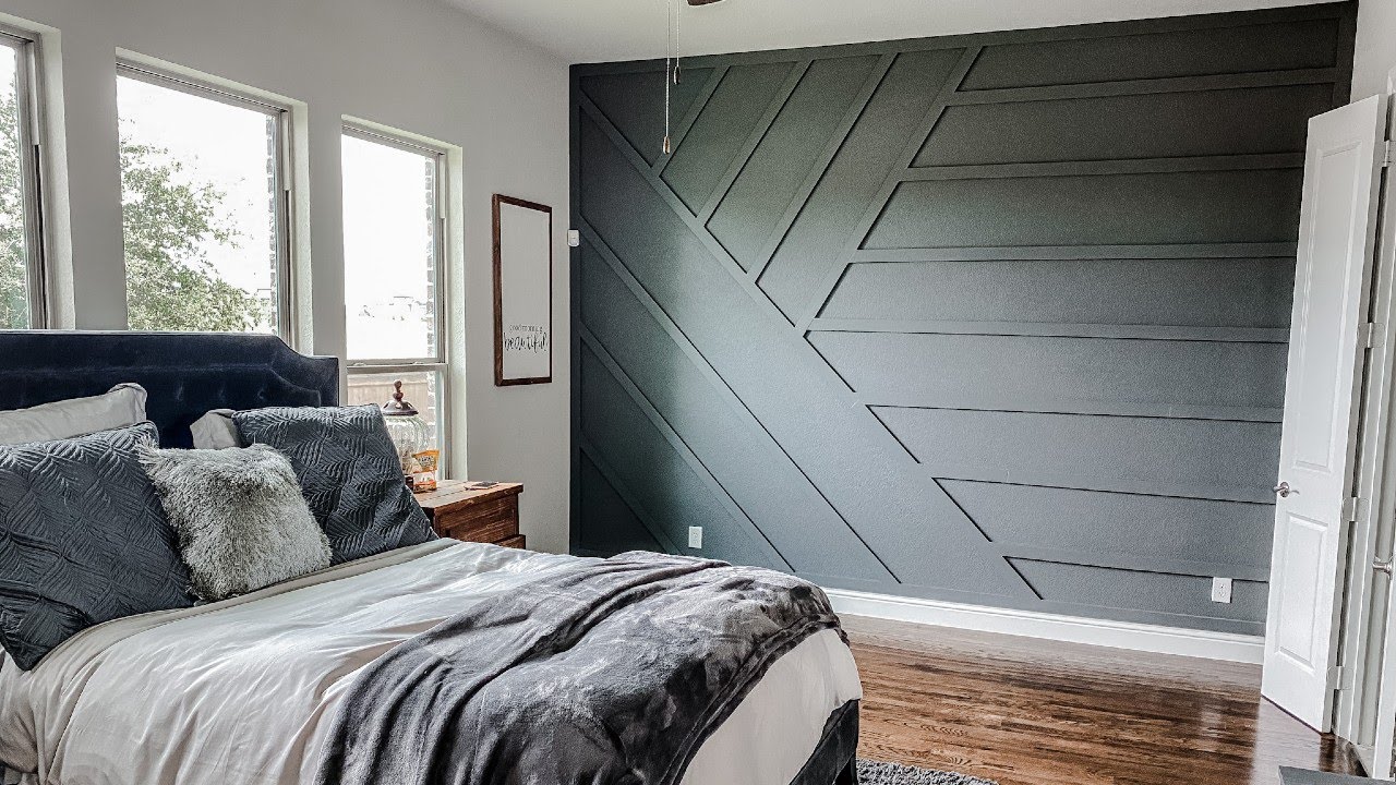DIY Wood Accent Wall