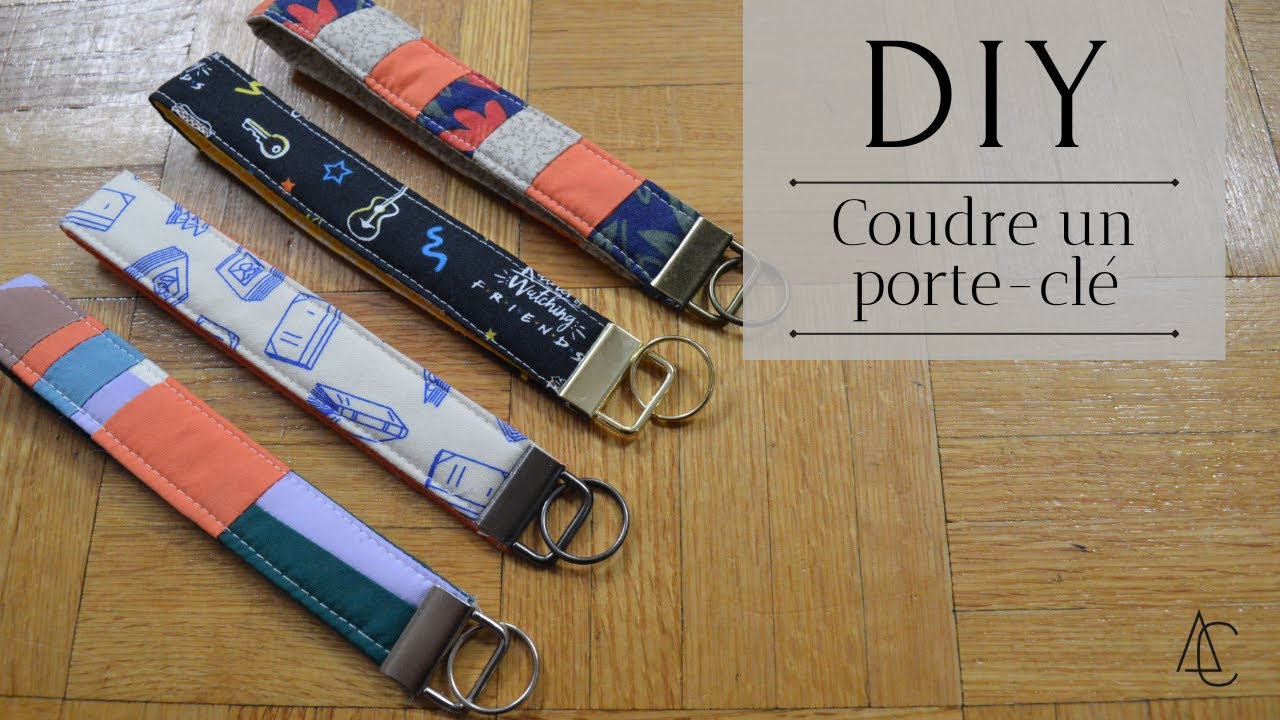 Coudre un porte-clé parfait pour les débutants