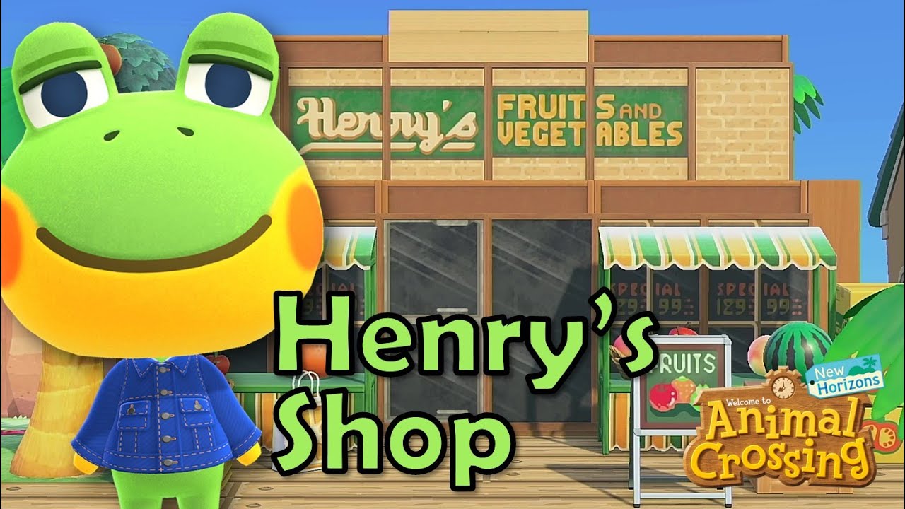 Perfect Shop Design For Henry   | ACNH 2023 Let's Play Ep. 5
