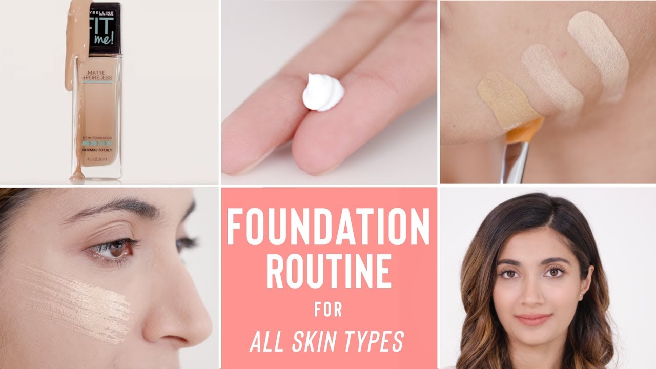 HOW TO GET LONG-LASTING & FLAWLESS MAKEUP ALL DAY LONG |  Base Routine For All Skin Types & Tones