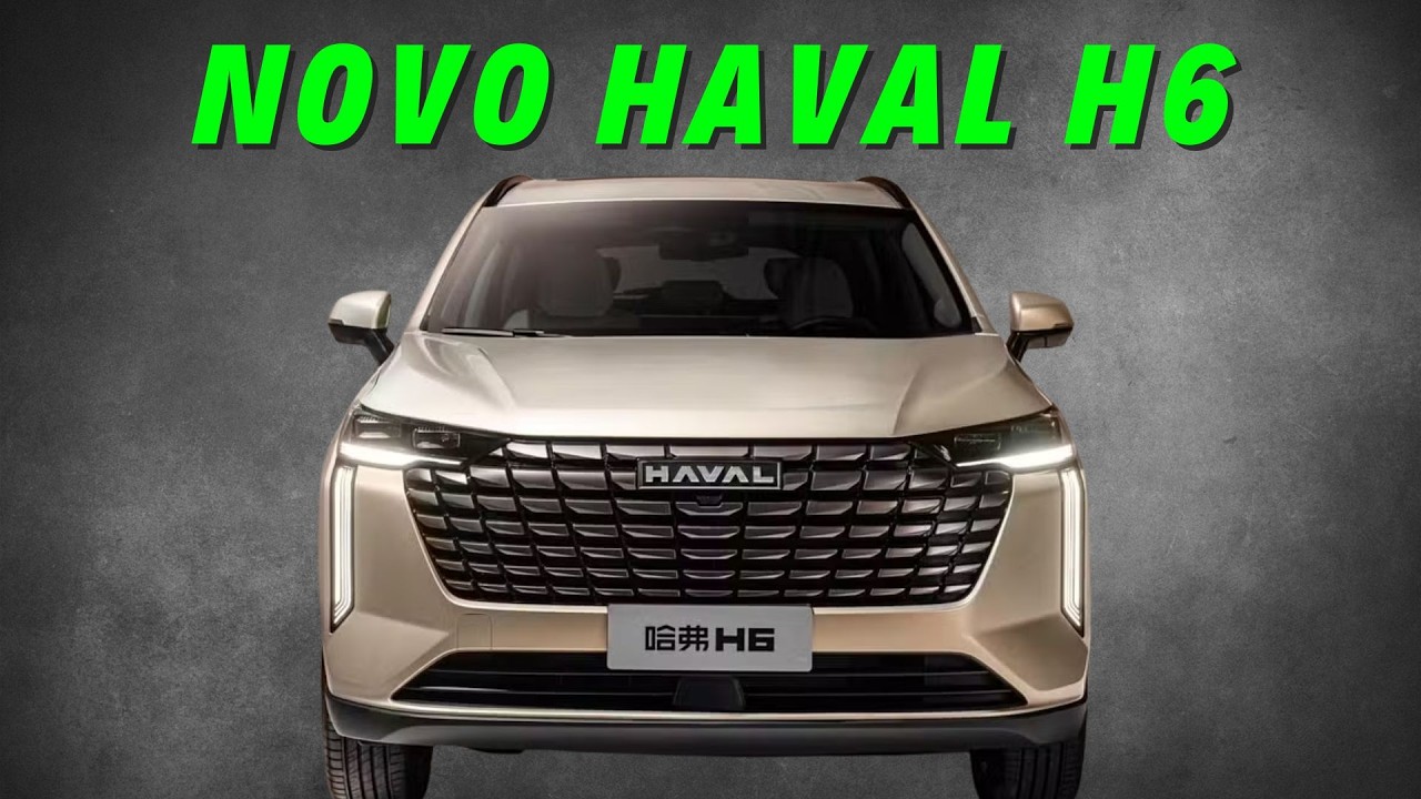 Novo Haval H6 2026: SUV da GWM Ganha Visual Atualizado e Motor Híbrido Flex!