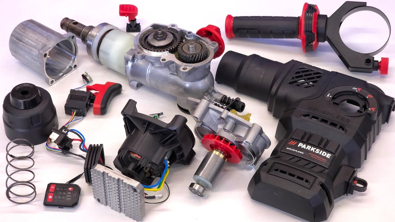 PARKSIDE Performance 5.8J PKHAP 2058 A1 Hammer Drill Teardown #ErCanEverything #Parkside #Smart