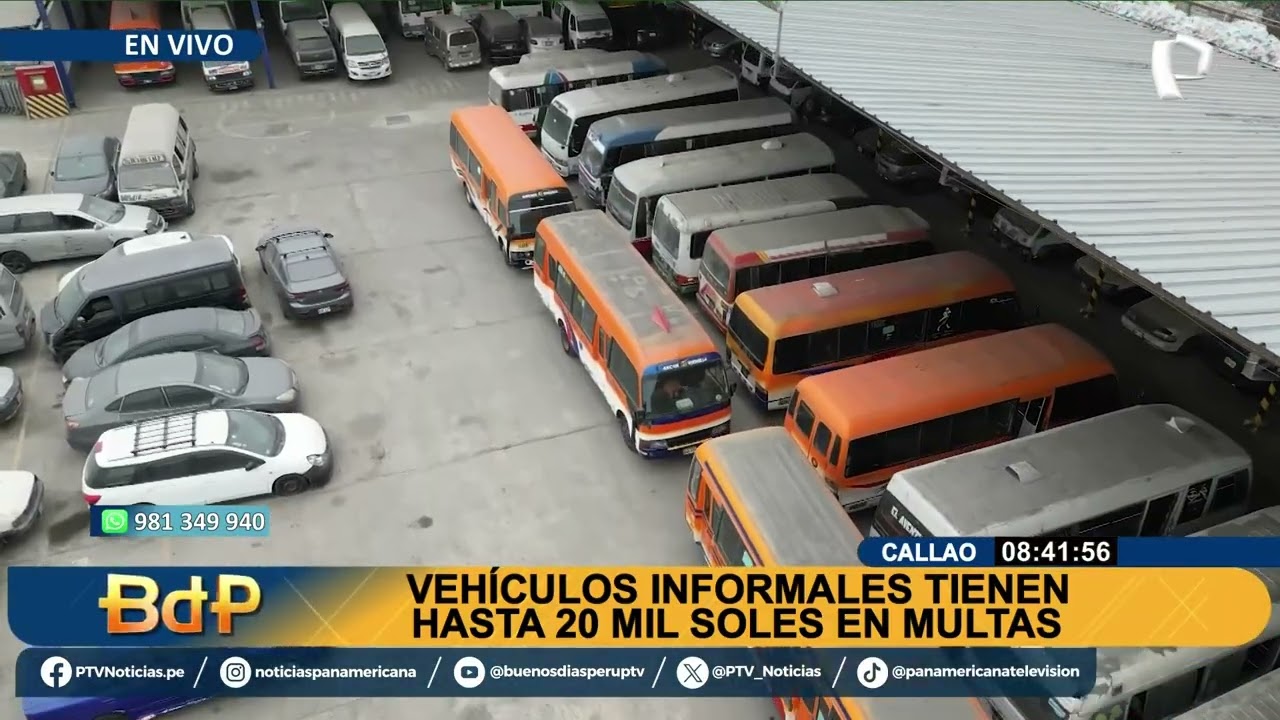 ATU retira más de 3,100 vehículos informales: uno era un 