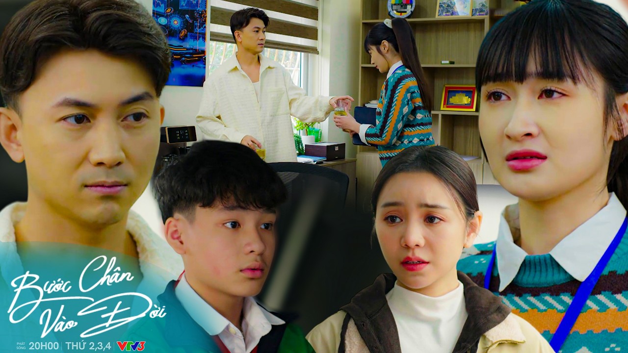 Bước Chân Vào Đời Tập 3 | Trang gây chú ý với sếp Dũng, Thương bắt gặp học sinh tự giày vò mình!