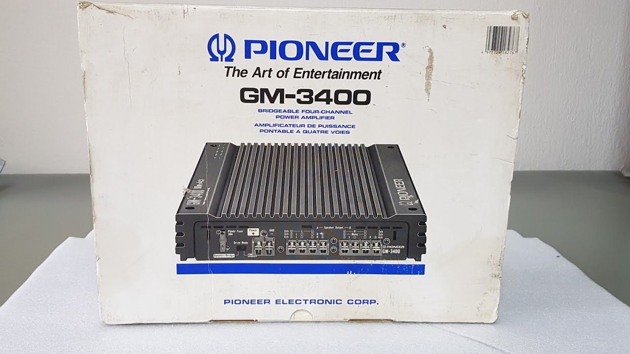 PİONEER  GM-3400 Resital Nostalji eski seri JAPAN
