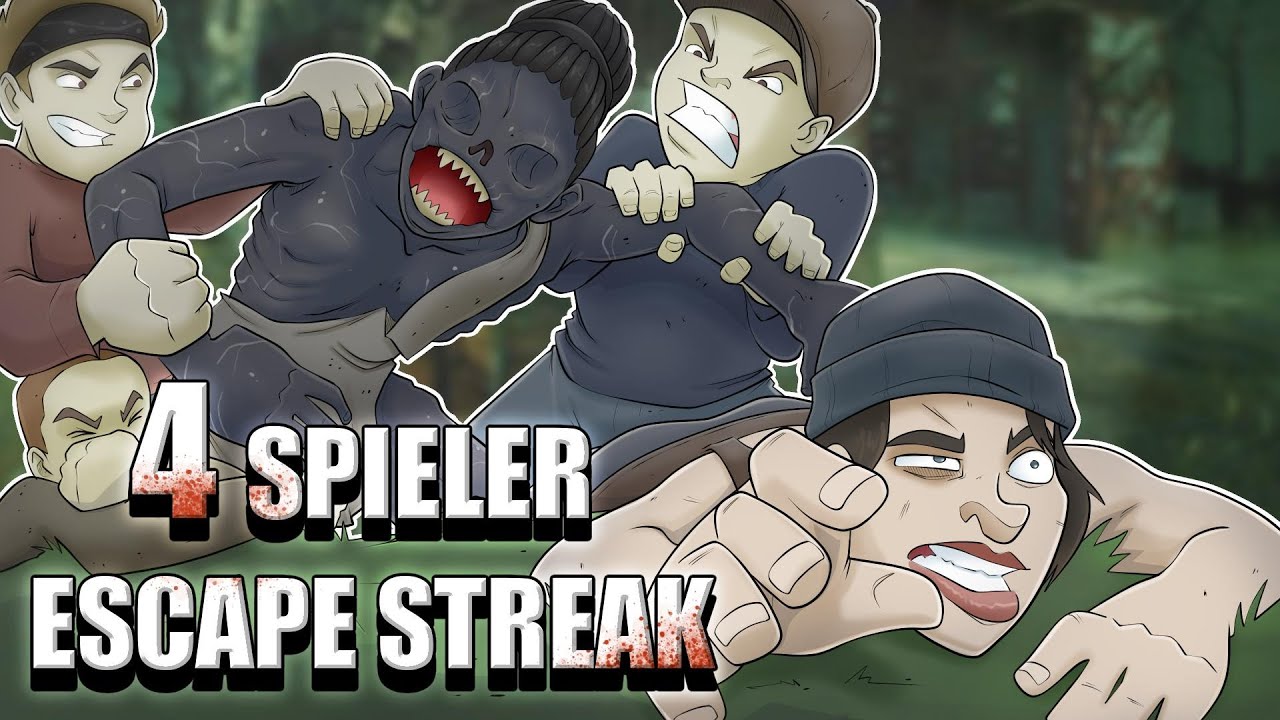 4 SPIELER ESCAPE STREAK 👑 - ♠ Dead by Daylight ♠